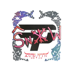 Sticker | snow (Holo) | Austin 2025