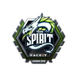 Sticker | Team Spirit (Foil) | London 2018