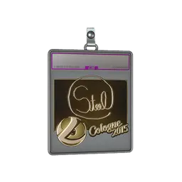 Sticker Slab | steel (Gold) | Cologne 2015