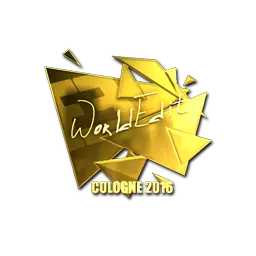 Sticker | WorldEdit (Gold) | Cologne 2016