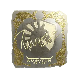 Sticker | Twistzz (Gold) | Austin 2025