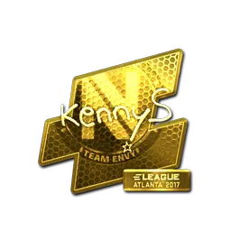 Sticker | kennyS (Gold) | Atlanta 2017