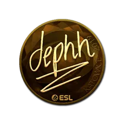 Sticker | dephh (Gold) | Katowice 2019