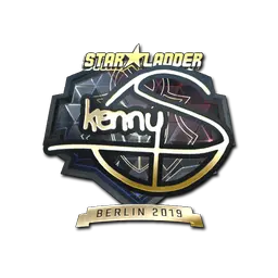 Sticker | kennyS (Gold) | Berlin 2019