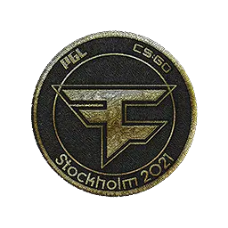 Patch | FaZe Clan (Gold) | Stockholm 2021