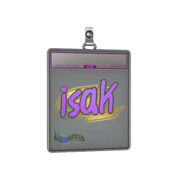 Sticker Slab | isak (Holo) | Paris 2023