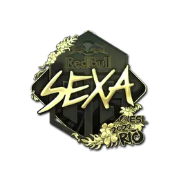 Sticker | nexa (Gold) | Rio 2022