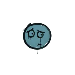 Sealed Graffiti | Worry (Wire Blue)