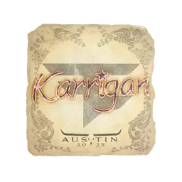 Sticker | karrigan | Austin 2025