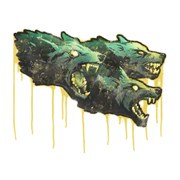 Sealed Graffiti | Cerberus