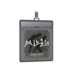 Sticker Slab | mlhzin (Foil) | Austin 2025