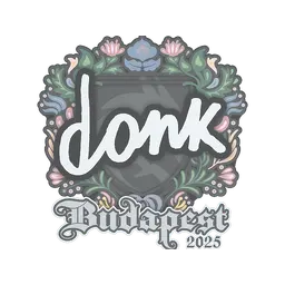 Sticker | donk | Budapest 2025