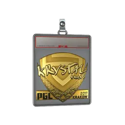 Sticker Slab | kRYSTAL (Gold) | Krakow 2017