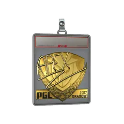 Sticker Slab | apEX (Gold) | Krakow 2017
