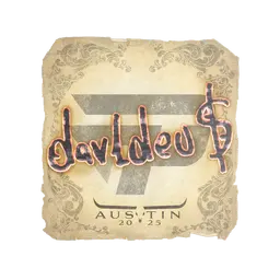 Sticker | dav1deuS | Austin 2025