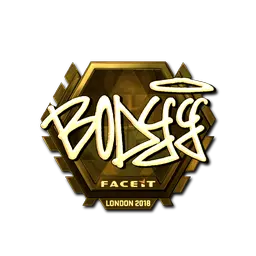 Sticker | bodyy (Gold) | London 2018