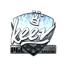 Sticker | keev (Foil) | Krakow 2017