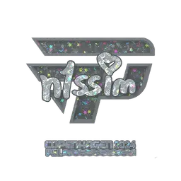 Sticker | n1ssim (Glitter) | Copenhagen 2024
