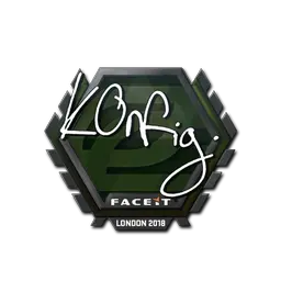 Sticker | k0nfig | London 2018