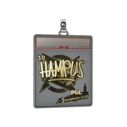 Sticker Slab | hampus (Gold) | Stockholm 2021