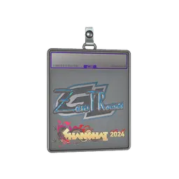 Sticker Slab | ztr (Glitter) | Shanghai 2024