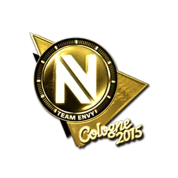 Sticker | Team EnVyUs (Gold) | Cologne 2015