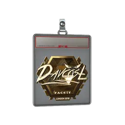 Sticker Slab | DavCost (Gold) | London 2018
