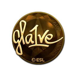 Sticker | gla1ve (Gold) | Katowice 2019