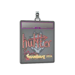 Sticker Slab | huNter- (Holo) | Shanghai 2024