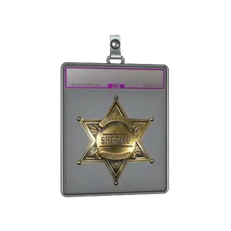 Sticker Slab | New Sheriff (Foil)
