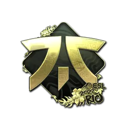 Sticker | Fnatic (Gold) | Rio 2022