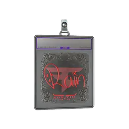 Sticker Slab | rain (Foil) | Austin 2025