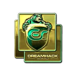 Sticker | ESC Gaming (Gold) | DreamHack 2014