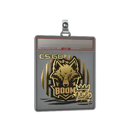 Sticker Slab | Boom (Gold) | 2020 RMR