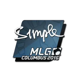 Sticker | s1mple | MLG Columbus 2016