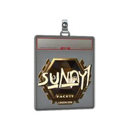 Sticker Slab | suNny (Gold) | London 2018