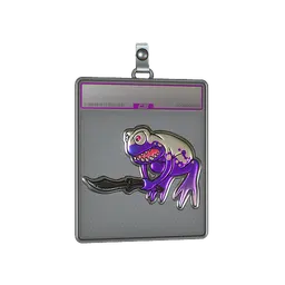 Sticker Slab | Ultraviolet Poison Frog (Foil)