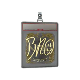 Sticker Slab | br0 (Gold) | Austin 2025