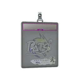 Sticker Slab | Patsi (Holo) | Antwerp 2022