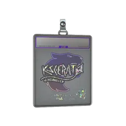 Sticker Slab | KSCERATO (Glitter) | Antwerp 2022