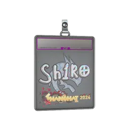 Sticker Slab | sh1ro (Holo) | Shanghai 2024