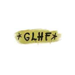 Sealed Graffiti | GLHF (Tracer Yellow)