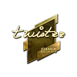 Sticker | Twistzz (Gold) | Boston 2018