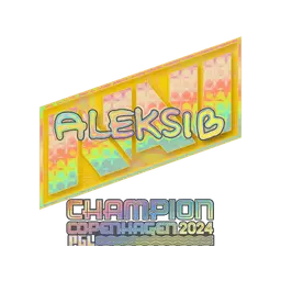 Sticker | Aleksib (Holo, Champion) | Copenhagen 2024