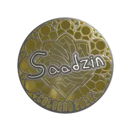 Sticker | saadzin (Foil) | Cologne 2026
