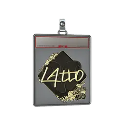 Sticker Slab | latto (Gold) | Rio 2022