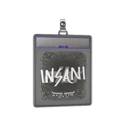 Sticker Slab | insani (Foil) | Austin 2025
