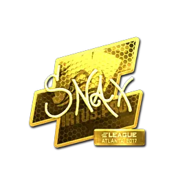 Sticker | Snax (Gold) | Atlanta 2017