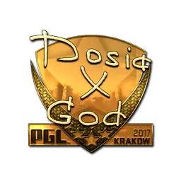 Sticker | Dosia (Gold) | Krakow 2017