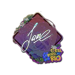 Sticker | Jame (Glitter) | Rio 2022